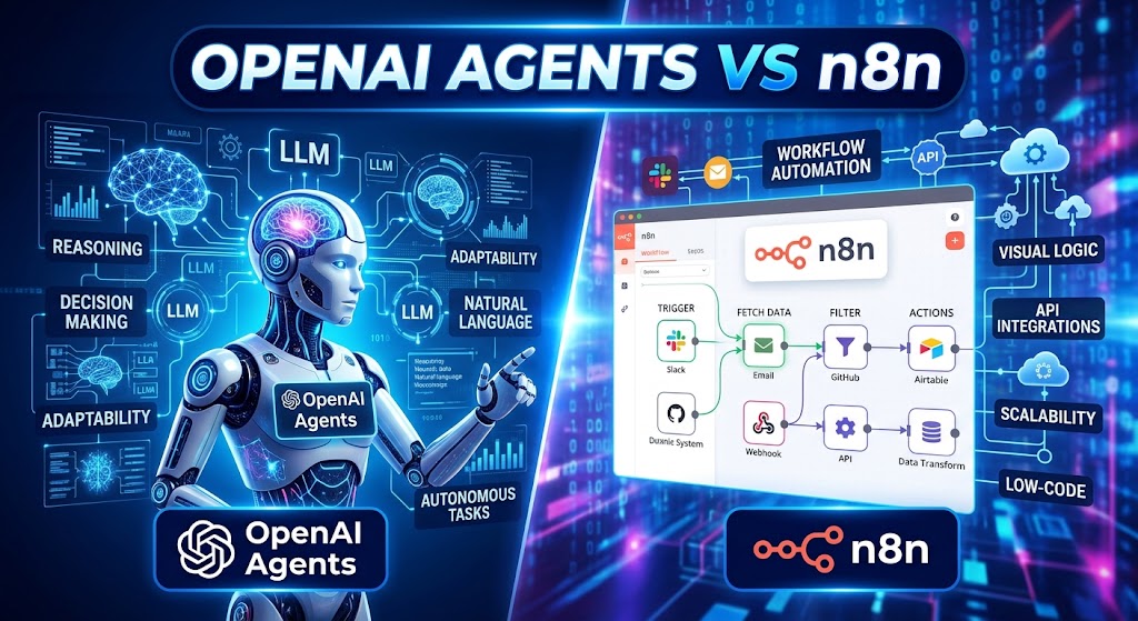 OpenAI Agents vs n8n: qué conviene para automatizar una empresa